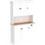 Armoire de rangement pour garde-manger de 71 po avec comptoir de four à micro-ondes, huche autoportante avec tablettes réglables, 6 portes et 1 tiroir-1157347716