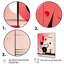 «In The Know Circular Geometrics» - impression sur toile géométrique moderne-246471903-246471899