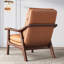 Fauteuil de loisir en bois massif léger et luxueux-112497459