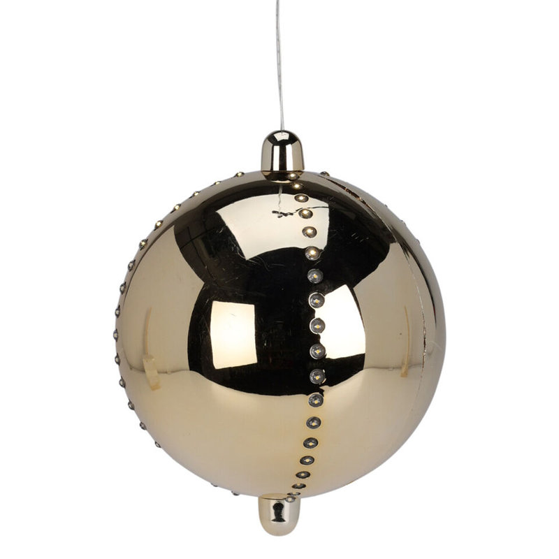 Simen 5.90551cm Solid Colour Finial Ornament, Gold