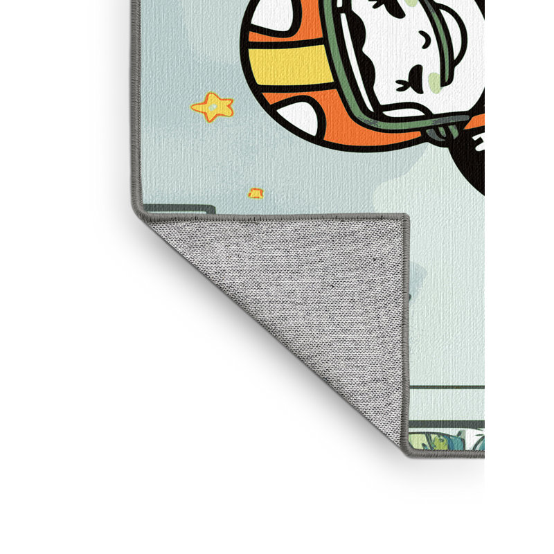 Tapis de football pour enfants Zoomie, Rectangulaire 8 pi x 10 pi