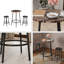 Ensemble de table de bar 3 pièces avec 2 tabourets de bar - table de pub moderne