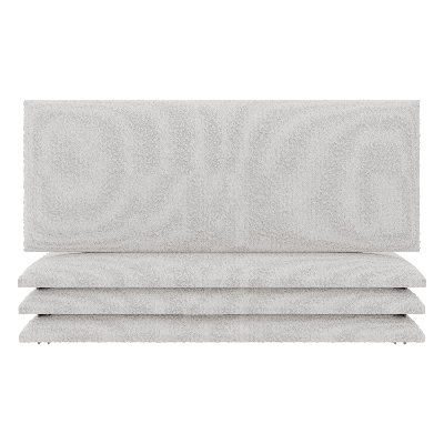 Anneus Upholstered Faux Leather Headboard