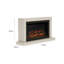 Elyce Wall Mounted Electric Fireplace-37395022