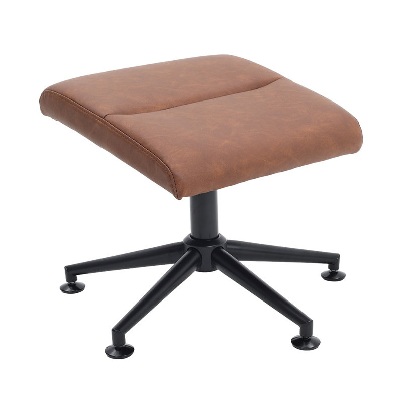 64cm Wide Swivel Standard Recliner, Brown