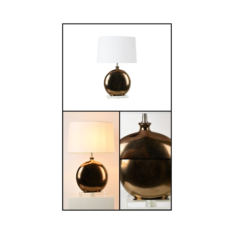 Messina 23.43" Brown Table Lamp