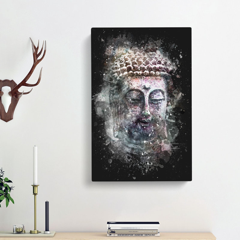 Peaceful Buddha - Wrapped Canvas, 91cm H x 60cm W x 3cm D