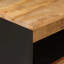 Solid Wood Rectangle Accent Cabinet