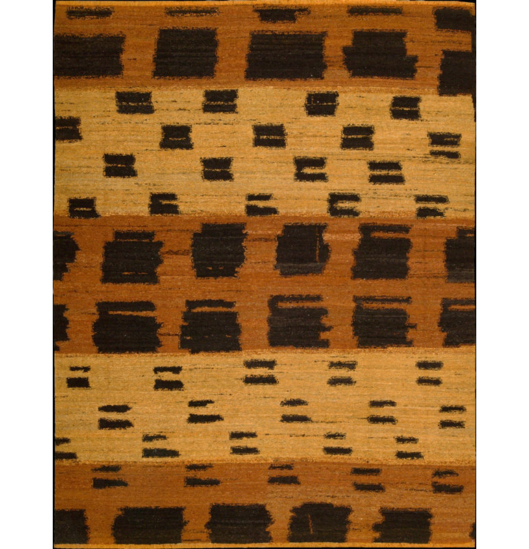 Wool Geometric Indoor Rug, Rectangle 8' x 10'