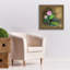 "Epec Graffiti" Pinecones And Peony "par Art and a Little Magic, art mural sur toile-106173981