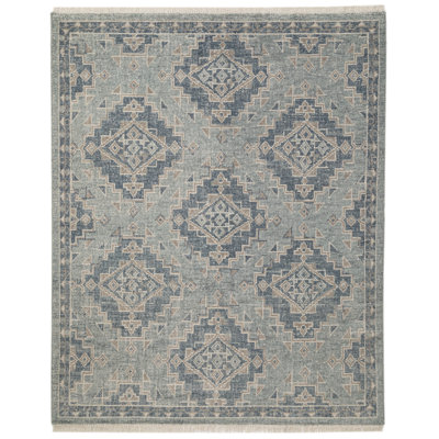 Maeve Hand-Knotted Geometric Wool Rug