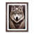 Walnut Framed Paper