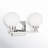 Dorcaster 2-Light Dimmable Vanity Light-1521241848