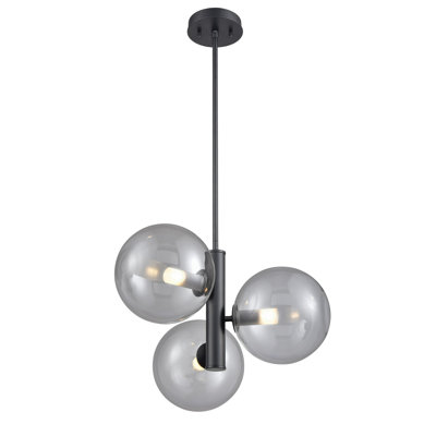 Sumner 3 - Light Dimmable Tiered Chandelier