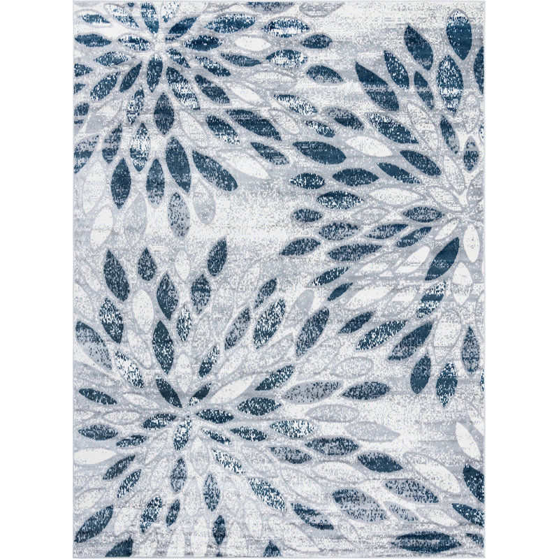 Azai Abstract Indoor Rug, Rectangle 9' x 12'