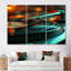 Ensemble de décorations murales Blue Neon-1812902376-1812902371