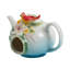 Théière suspendue en porcelaine 19,25 "avec cardinal" Rebecca "