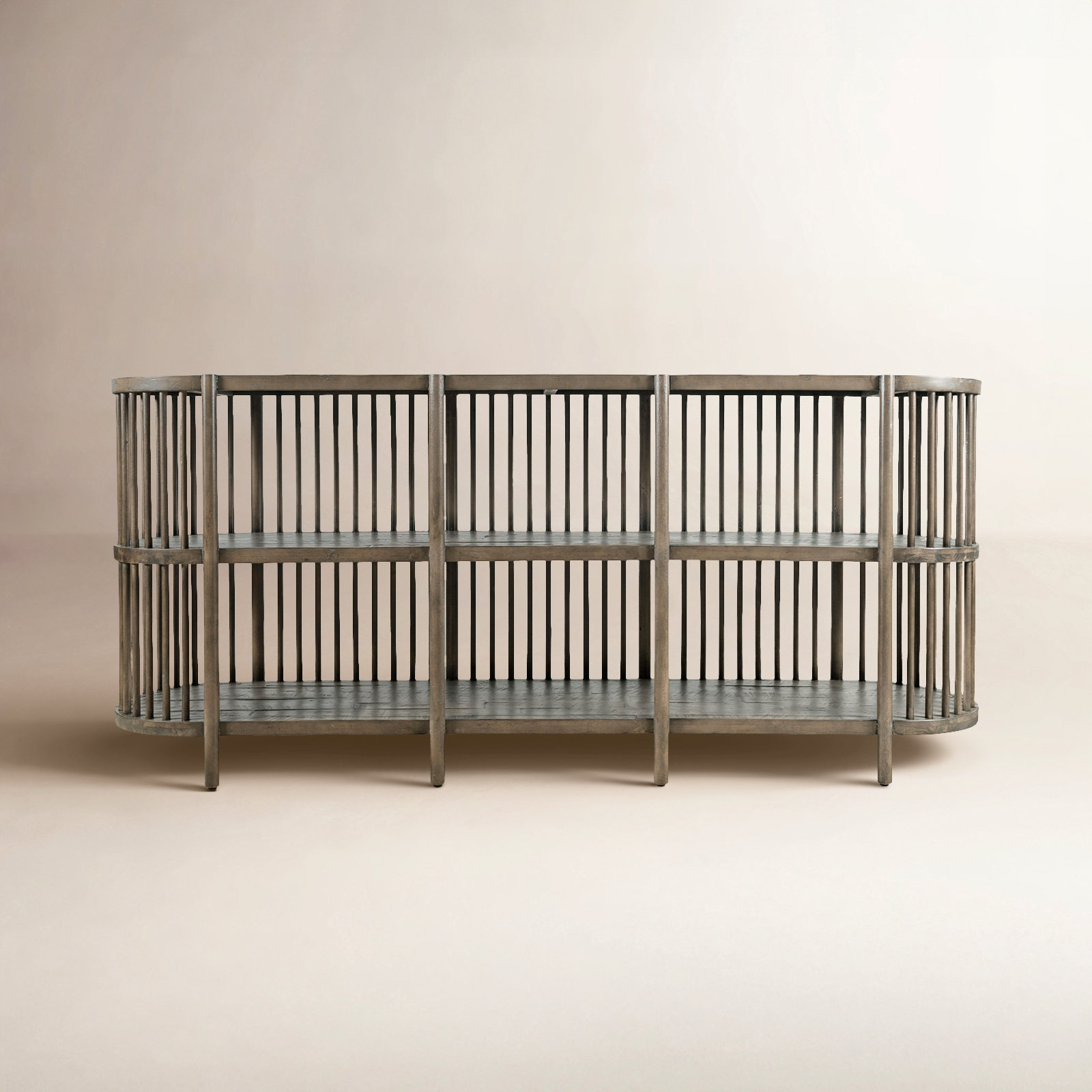 Charnock Wide Acacia Solid Wood, Chestnut, 32"H x 72"W x 18"D