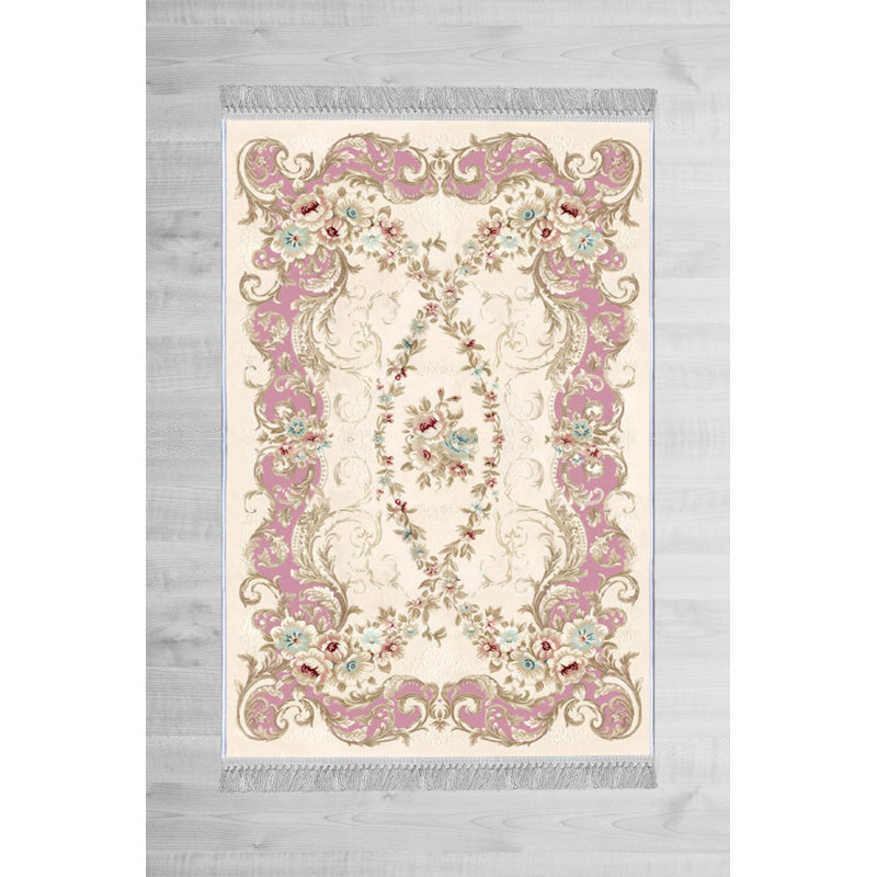 Luxurious Velvet Area Rug (4.6 x 7.2 ft), 100% Antibacterial Fabric, Non-Slip Cotton Backing, Pile Height: 0.4 in | Machine Washable, 3D Digital Print Design | Perfect for Living Room & Bedroom Decor, Soft & Durable