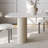 Rectangular dining table with French cream style-106632889