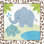 Safari Safari Elephant par Moira Hershey - peinture sur toile tendue