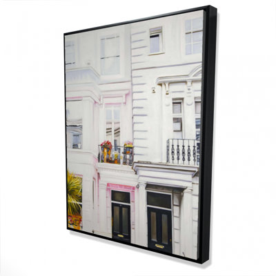 West Coast Houses Print On Canvas