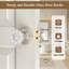 Coolnews Retro Elegant Series - Crystal Privacy Door Knobs-60588363