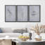 «Minimalist Abstract Line Black and White», 3 pièces-99077723-99077720