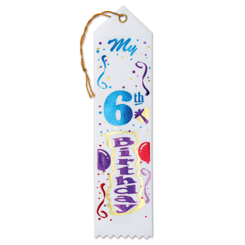 Ruban My «6th» Birthday Award