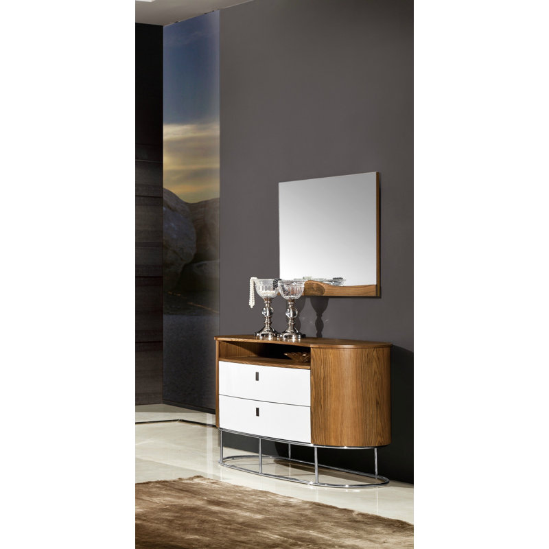 Commode 2 tiroirs Dunson