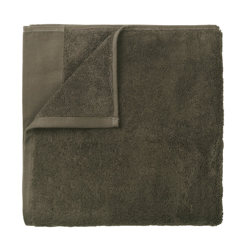 Riva 100% Cotton Bath Towel, Black, Bath Towel - 1 Pack