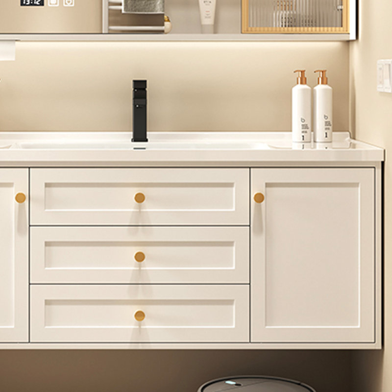 Bathroom cabinet modern simple style.