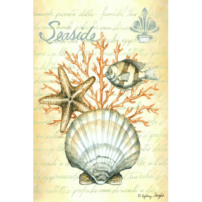 Under The Sea I by Sydney Wright - Wrapped Canvas Painting