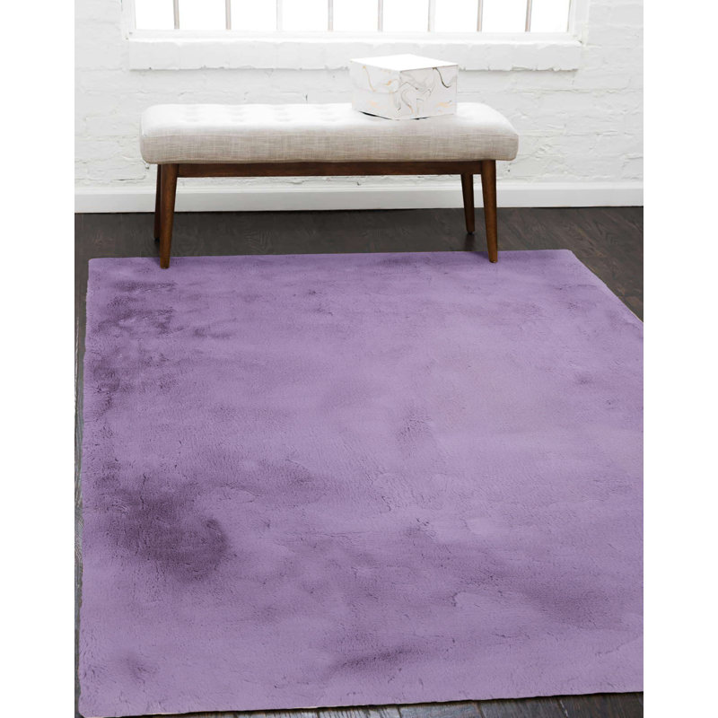 Tapis touffeté à la main Jalissia, Rectangle 5 pi x 7 pi
