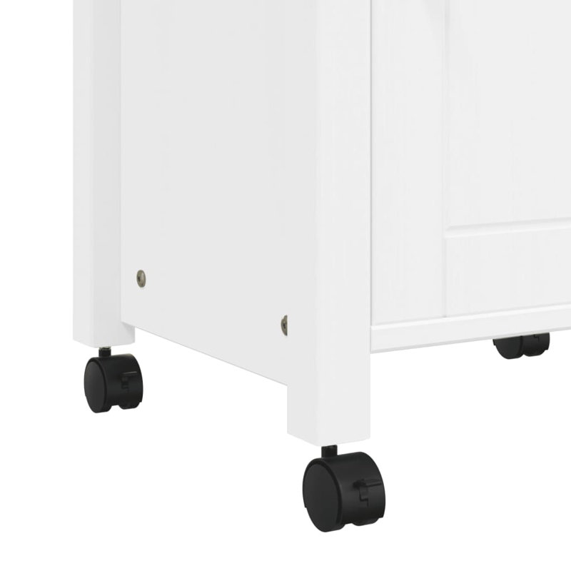 Kitchen Serving Cart, White
