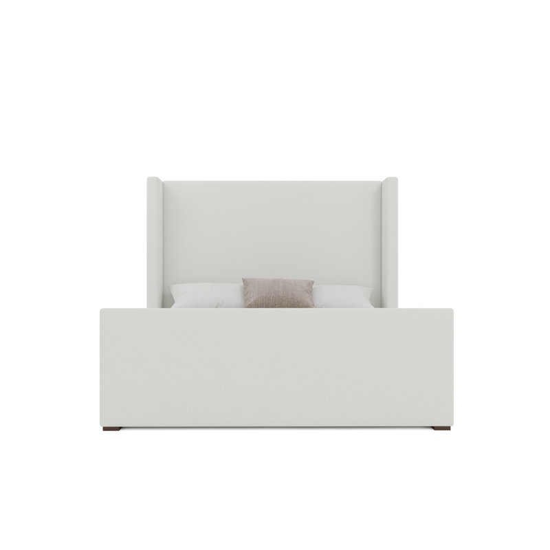 Lit de pied de lit Aylet Luxe, Natural, Queen
