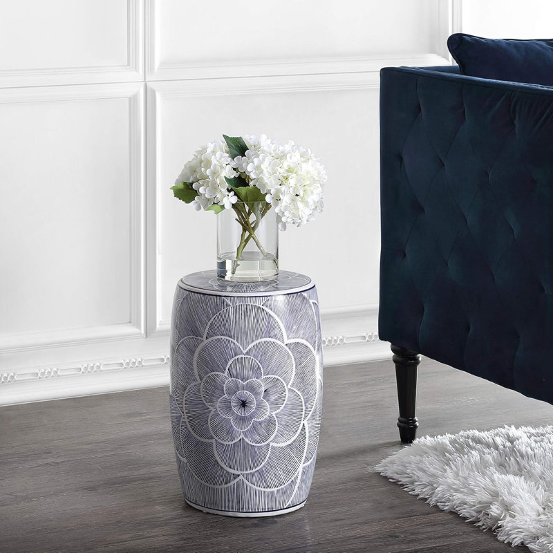 Epps Ceramic Accent Stool