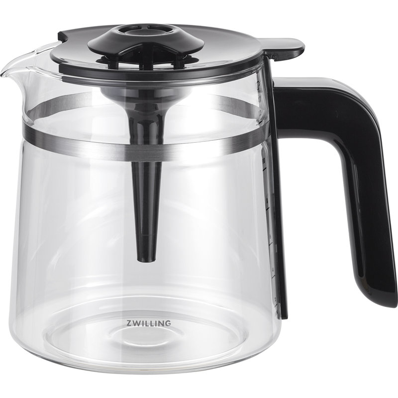 ZWILLING Enfinigy Glass Drip Coffee Maker, Black