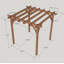 Randi Manufactured Wood Pergola-38360357-38401504