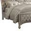 Grand lit plateforme tapissier Citrana