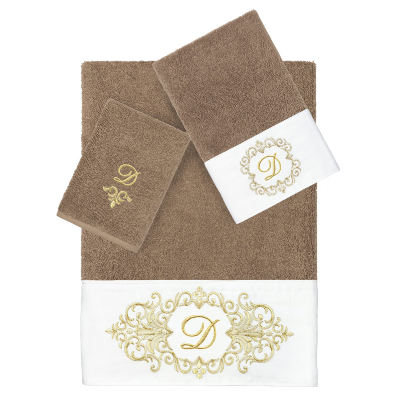 Ensemble de serviettes 3 pièces Linica, D