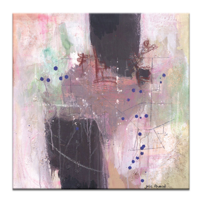 Julie Ahmad - Wrapped Canvas Print, 76cm H x 76cm W x 3.8cm D