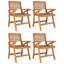 Solid Wood Patio Dining Set Table,-831704078