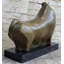 Art moderne abstrait taureau bronze Figurine BOTERO