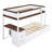 Triple Sleeper Bunk Bed With Built-In Charging Desk & Trundle-1297940391