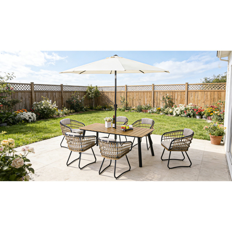 30.91 " W Patio Sectional Set