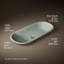 Lavabo de salle de bain ovale en métal avec trop-plein Iron Plains®-27814164