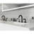 Zeelan Widespread Bathroom Faucet with Drain Assembly-93559667