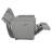 Saxon Gray Power Loveseat With Console