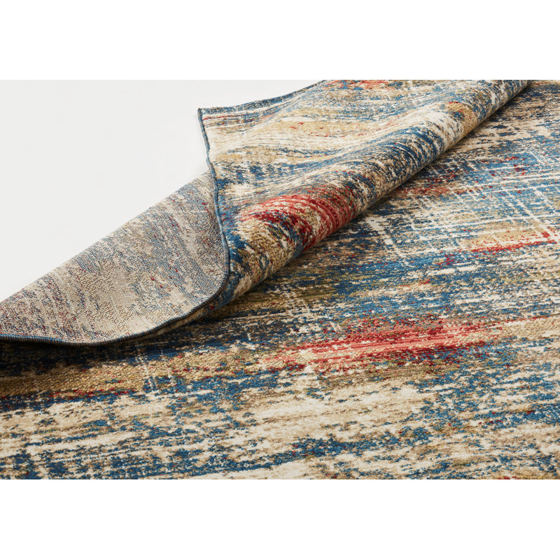 Holbeach Abstract Indoor Rug, Rectangle 7'9" x 9'9"